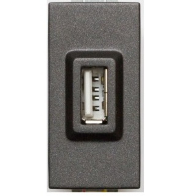 TIS-TER-USB-B (usb-зарядка черная)